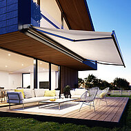 markilux: Fließende Formen spiegeln zeitgemäße Architekturstile 