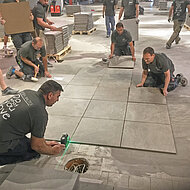 Deutsche Steinzeug: »DryTile« eröffnet neue Potenziale bei der Verlegung keramischer Bodenfliesen