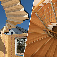 Von der Bau- zur Wohnraum-Treppe