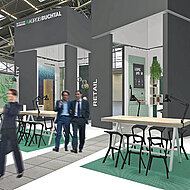 Agrob Buchtal: Flaniermeile mit Wohn- und Architekturkeramik