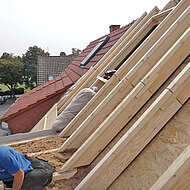 Unterkonstruktionen zum Einbau von Dämmstoffen in Dach, Fassade und Boden 