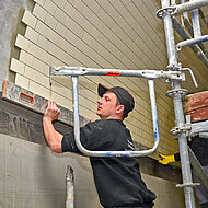 Sievert: Perfekter Halt für die Fliesen im alten Elbtunnel