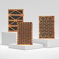 Außenwand-Ziegel für ein Plus an Tragfähigkeit, Wärmedämmung und Schallschutz