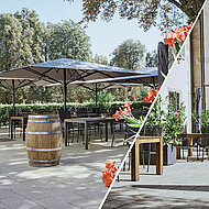 Im Dienste des Königs: Hoflieferant gestaltet in die Jahre gekommenen Terrassenbelag neu