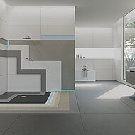 Systemlösungen für die barrierefreie Badsanierung