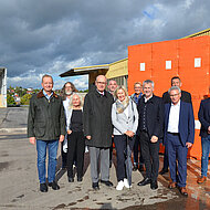 Inbetriebnahme neuer Rohstoff-Aufbereitungsanlage in Ansbach