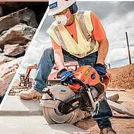 Neue Diamantscheibe_ »Gehörschutz« für Profis am Bau