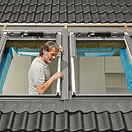 Patentierte Mittelrinne für den flexiblen Einbau