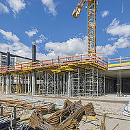 Beton für das neue Herz von Berlin-Friedrichshain