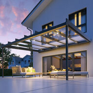 Chillen unterm Terrassendach