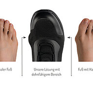 Sicherheitsschuh »Sid« für sensible Füße