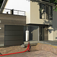 Kraso: Wärmepumpenanschluss mit Bauherren-Komfortpaket