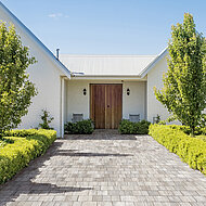 braun-steine: Pflasterstein-Set in Trendfarben