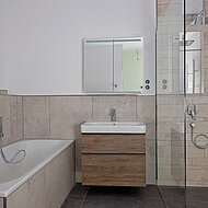 Hohe Qualität vor und hinter der Wand