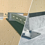 Winkel für konstruktive und statische Befestigungen