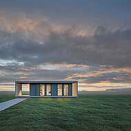 Minimalismus trifft auf maximale Raumhöhe