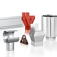 Grömo: Strukturierte Oberfläche bei der Dachentwässerung