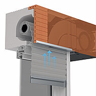 Dezentrales Lüftungssystem ist unsichtbar, leise und effizient