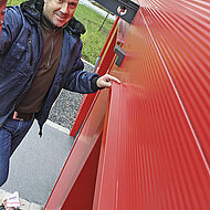 Sandwich-Paneele exakt schneiden