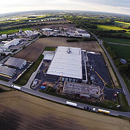 Zweiter Bauabschnitt für neues Werk geht zügig voran 