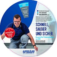 Uzin switchTec-Klebetechnologie – schnell, sauber, sicher