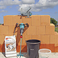 Moderne Mischtechnik für den monolithischen Mauerwerksbau