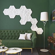 Abwechslungsreiche Gestaltung mit 3D-Wandelementen