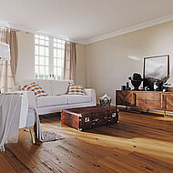 »Creativ-Dielen«: Holzart, Oberfläche  und Farbe individuell kombinieren