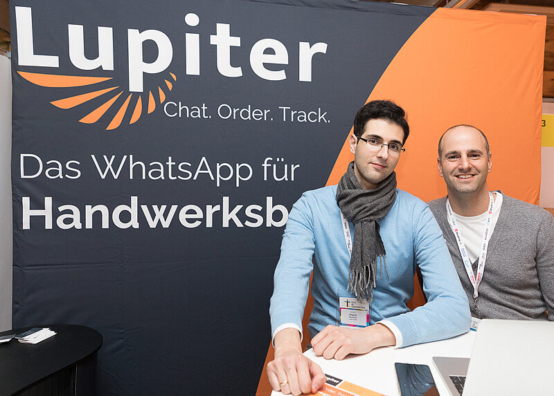 Lupiter "Material via Chat bestellen"