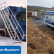 Krause-Werk: Sichere Fahrt mit dem original KRAUSE EisfreiGerüst-System