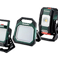 Metabowerke: Licht in jedem Winkel: Neue Akku-Baustrahler-Range von Metabo