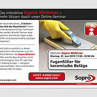 Der direkte Online-Dialog mit den Sopro-Spezialisten