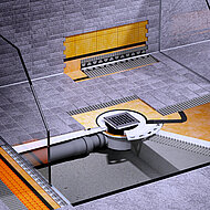 Schlüter-Systems: Gefälleboard-Sortiment neu gestaltet