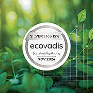 Silbermedaille von EcoVadis