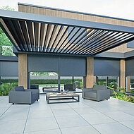 Pergola vereint Eleganz und Funktionalität