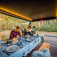 Renson: Überdachung mit individueller Ausstattung