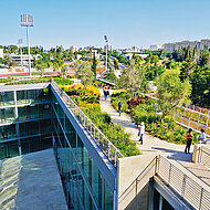 ZinCo: Ein Dachgarten mit System für Museum in Jerusalem
