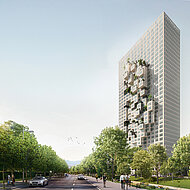 fischerwerke: Fassade mit  Symbolcharakter