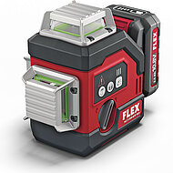 Flex: Kreuzlinienlaser mit 360-Grad-Radius