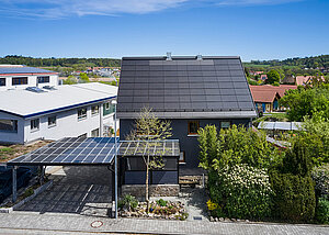 Komplettsanierung mit  integriertem Solarsystem