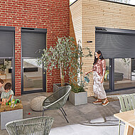 Solar-Rollladen, smart integriert