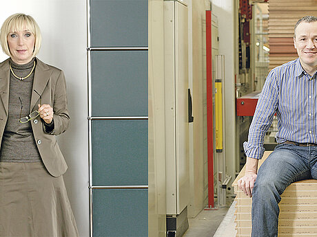 Dynamischer Spieler im Türenmarkt