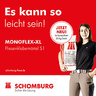 SCHOMBURG: Es kann so leicht sein! Monoflex-XL jetzt im kompakten Foliensack erhältlich