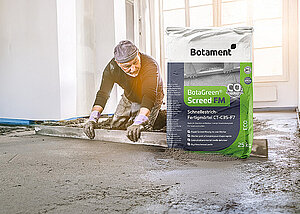 F&uuml;r schnell belegbare  Zementestriche