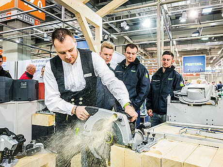 Fensterbau Frontale_ Schaufenster der Branche wird 30 – Holz-Handwerk zeigt parallel Trends rund ums Thema Holz