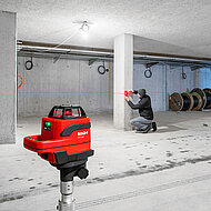 SOLA: Rotationslaser für horizontale und vertikale Messungen