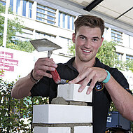 Euroskills: Jannes Wulfes mauert für Deutschland