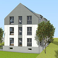 Deutschlands erstes öffentlich gefördertes Mehrfamilienhaus aus dem 3D-Drucker