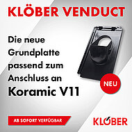 KLÖBER: Erweiterung des Grundplattensortiments 