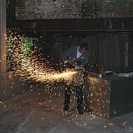 Große Bühne für den Winkelschleifer